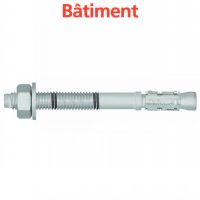 Goujon d'ancrage R-HPTII zinc lamellaire pour béton fissuré et non fissuré bâtiment (Modèle:45527)