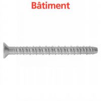 Vis béton à tête fraisée torx