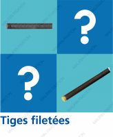 Tiges filetées