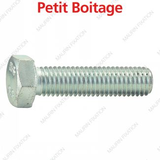 Vis à tête hexagonale entièrement filetée