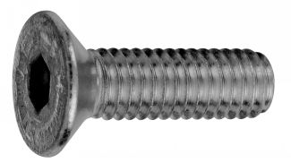 Hexagon socket countersunk head screw iso 10642 10.9 class - zinc plated