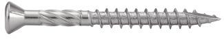 Vis terrasse tête fraisee bombee six lobes / Six lobe raised countersunk head decking screws