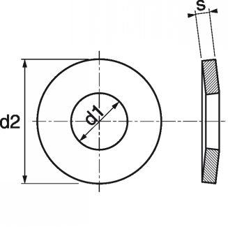 Schéma Rondelle ressort dynamique