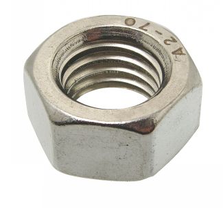 Hexagon nut din 934 - stainless steel a2