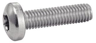 Vis à métaux tête cylindrique six lobes inox A4 / Six lobe pan head machine screws