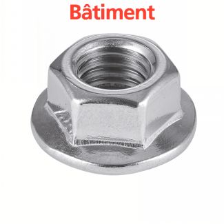 Ecrous à embase crantée inox A4 / Hexagon flange nuts with serration