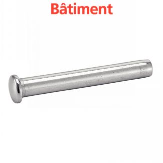 Terminaison à sertir tête cylindrique bombée