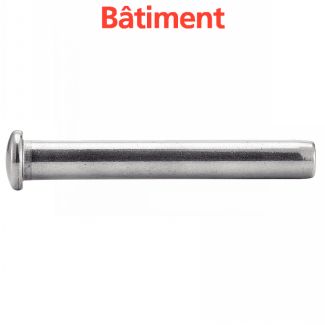Terminaison à sertir tête cylindrique bombée