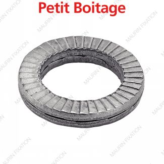 Arandella nord-lock autobloquante colada efecto pendiente inox a4