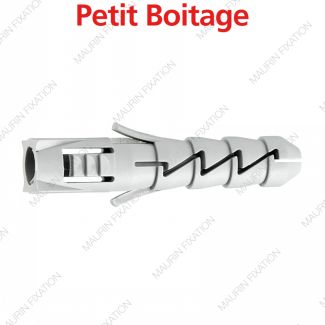 Cheville nylon sans collerette