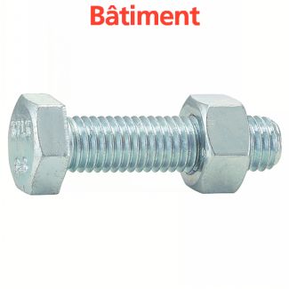 Boulon SB non précontraint filetage total
