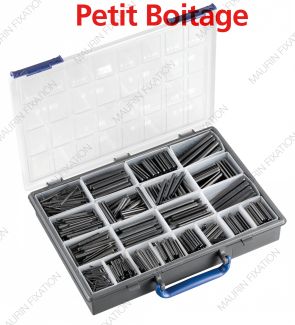 Springs type straight pin heavy duty iso 8752 - plain - assortment