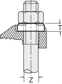 Schéma Rondelle LINDAPTER® type W