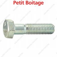 VIS À TÊTE HEXAGONALE PARTIELLEMENT FILETÉE