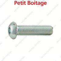 VIS À TÊTE CYLINDRIQUE BOMBÉE À SIX PANS CREUX