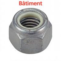 Ecrou hexagonal autofreiné
