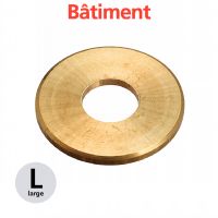 MACHINED PLAIN WASHER LARGE TYPE NFE 27611 - BRASS BATIMENT MACHINED PLAIN WASHER LARGE TYPE NFE 27611 - BRASS BATIMENT