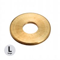 MACHINED PLAIN WASHER LARGE TYPE NFE 27611 - BRASS MACHINED PLAIN WASHER LARGE TYPE NFE 27611 - BRASS