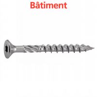 Vis terrasse tête fraisee six lobes AISI 410 / Six lobe countersunk screws