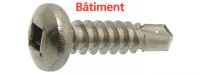 Vis autoperceuse tête cylindrique carrée