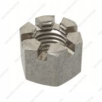 Ecrou hexagonal &agrave; cr&eacute;neaux HK
