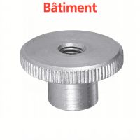 Ecrous moletés type haut inox A2 / Knurled thumb nuts high type