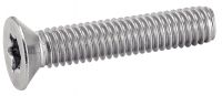 Vis à métaux tête fraisée six lobes inox A4 / Six lobe countersunk head machine screws