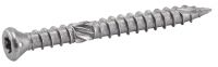 Vis terrasse tête fraisee reduite six lobes inox A4 / Six lobe small countersunk head decking screws