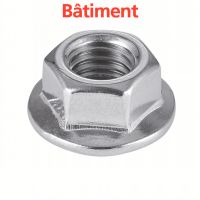 Ecrous à embase crantée inox A4 / Hexagon flange nuts with serration