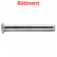 Terminaison à sertir tête cylindrique bombée