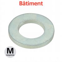 PLAIN WASHER NORMAL TYPE ISO 7089 300 HV ZINC PLATED 48H