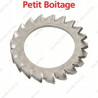 Serrated lock washer az type external teeth nfe 27624 - zinc plated 400 hsst