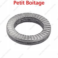 Arandella nord-lock autobloquante colada efecto pendiente inox a4