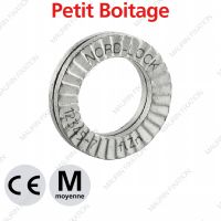 Rondelle autobloquante collée à effet de pente acier nordlock®