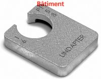 LINDAPTER® PACKING TYPE P1 LONG - MALLEABLE IRON - HOT DIP GALVANISED BATIMENT Fonte Galvanisé à chaud (Model : 97154)