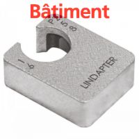 LINDAPTER® PACKING TYPE P2 LONG - MALLEABLE IRON - ZINC PLATED BATIMENT Fonte Zn (Model : 97171)