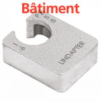 LINDAPTER® PACKING TYPE P2 LONG - MALLEABLE IRON - HOT DIP GALVANISED BATIMENT Fonte Galvanisé à chaud (Model : 97174)