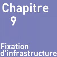CHAPITRE 9 : FIXATION D'INFRASTRUCTURE CHAPITRE 9 : FIXATION D'INFRASTRUCTURE