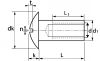 Vis de hublot femelle / Female porthole screw